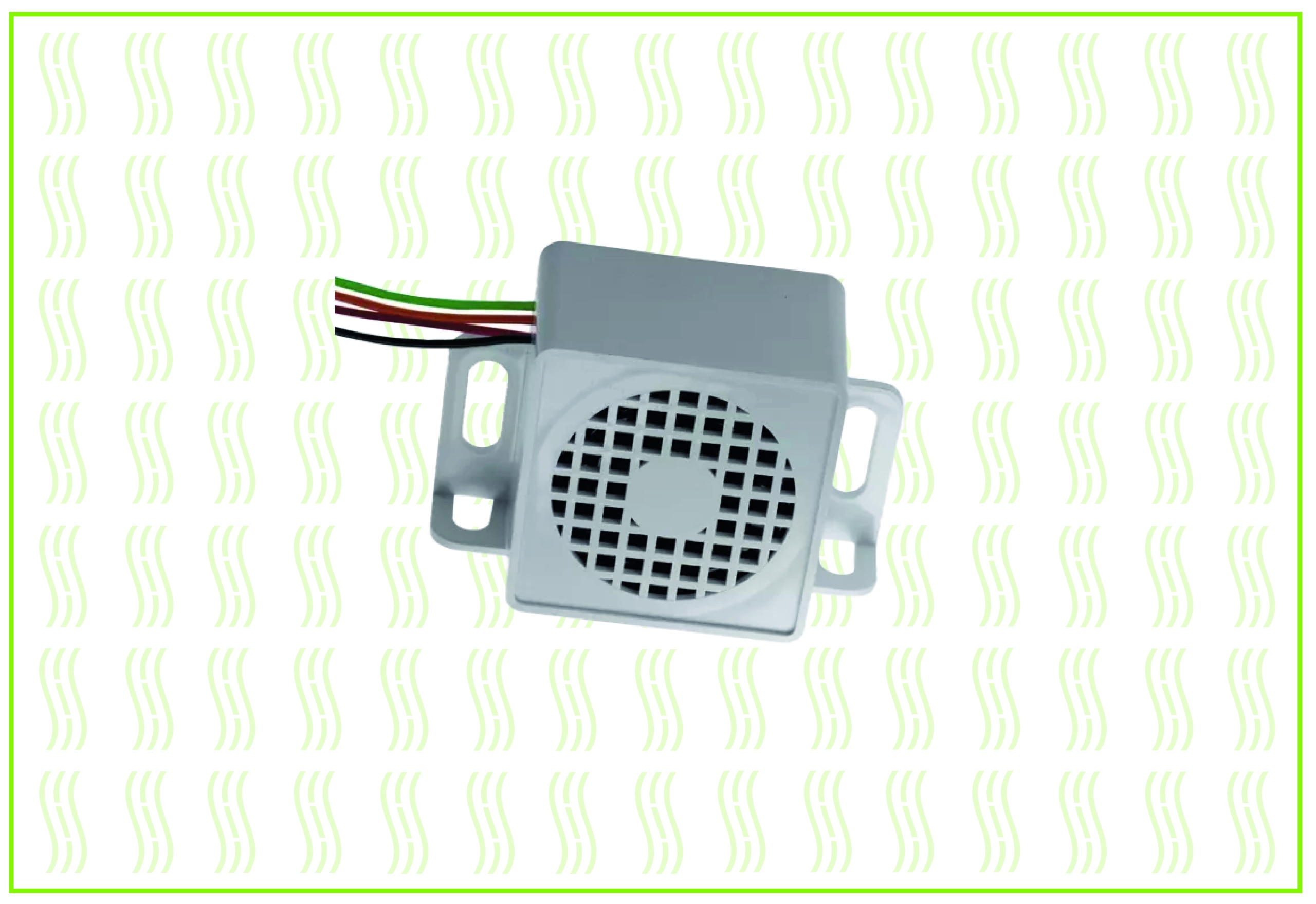 Amber Valley White Noise Reverse Alarm with Night Silent Wire