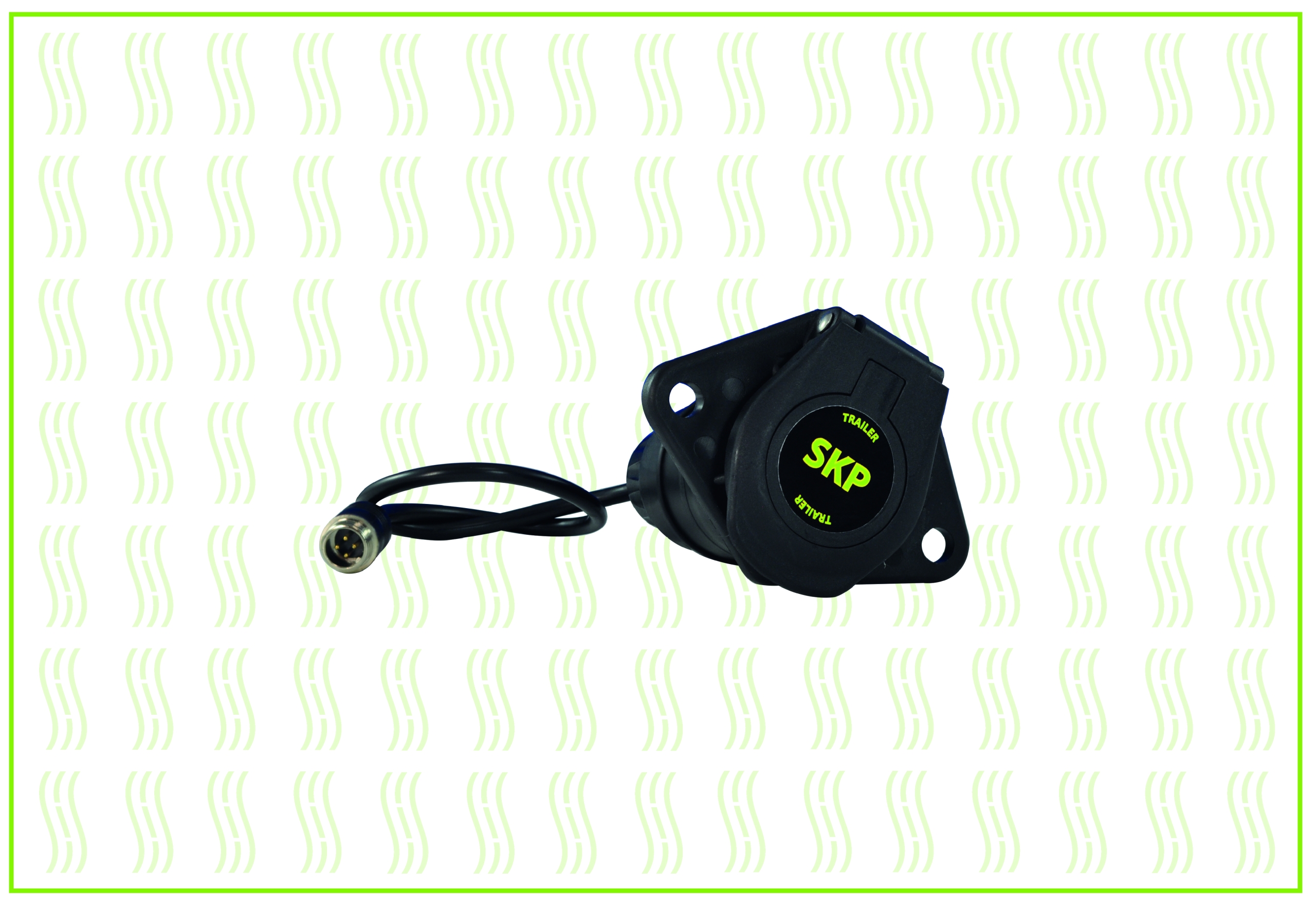 1 Camera Inverted Suzi Cable for Trailer (Male)